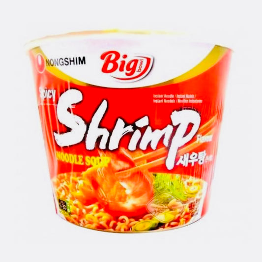 NONGSHIM BIG BOWL SHRIMP NOODLE 115GM